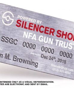 Gift Certificate - NFA Gun Trust